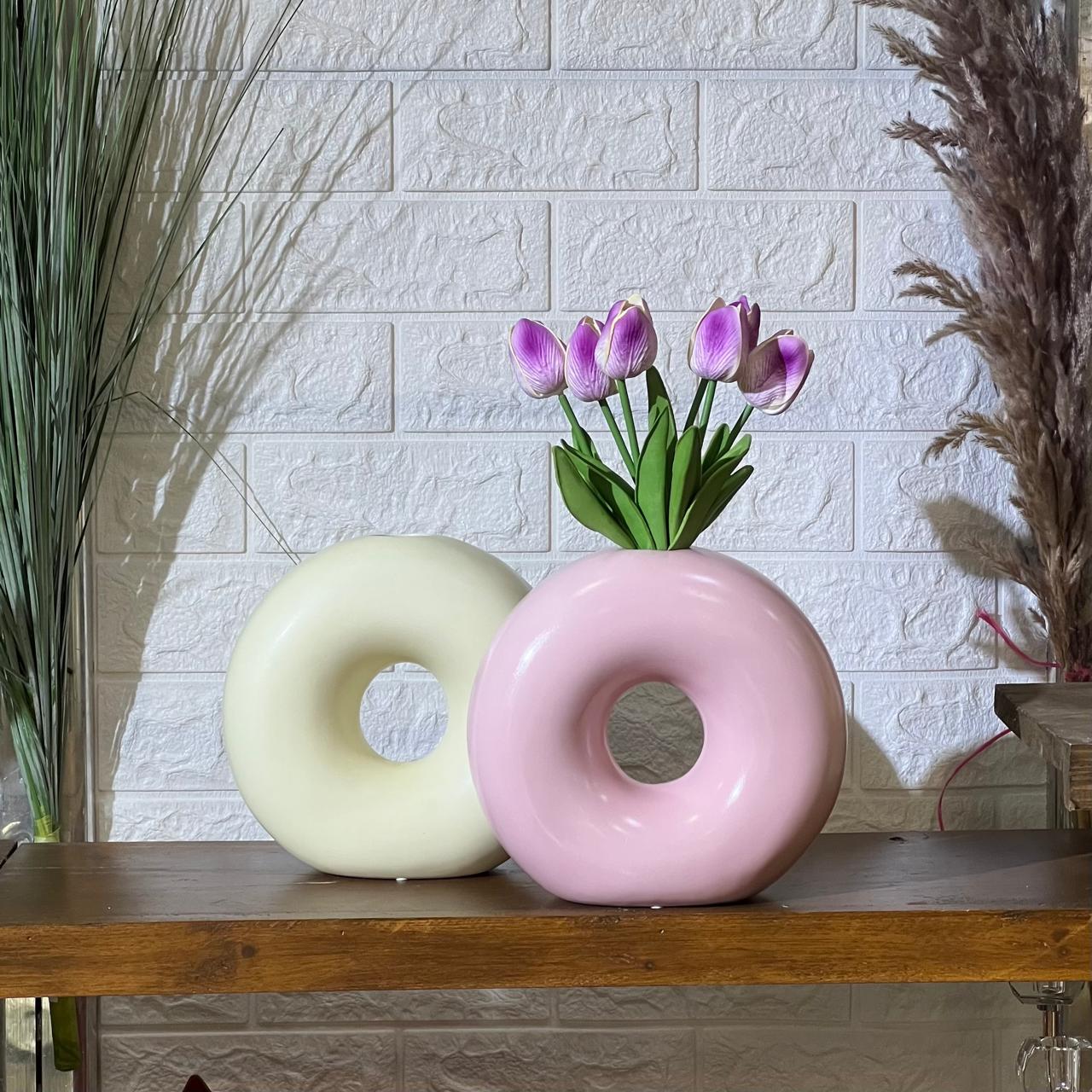 Circle Ceramic Vase