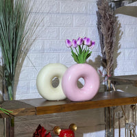 Circle Ceramic Vase