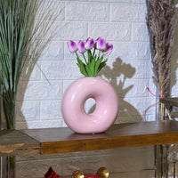 Circle Ceramic Vase