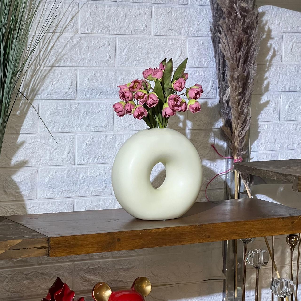 Circle Ceramic Vase