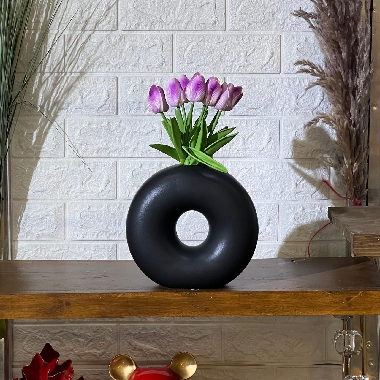 Circle Ceramic Vase