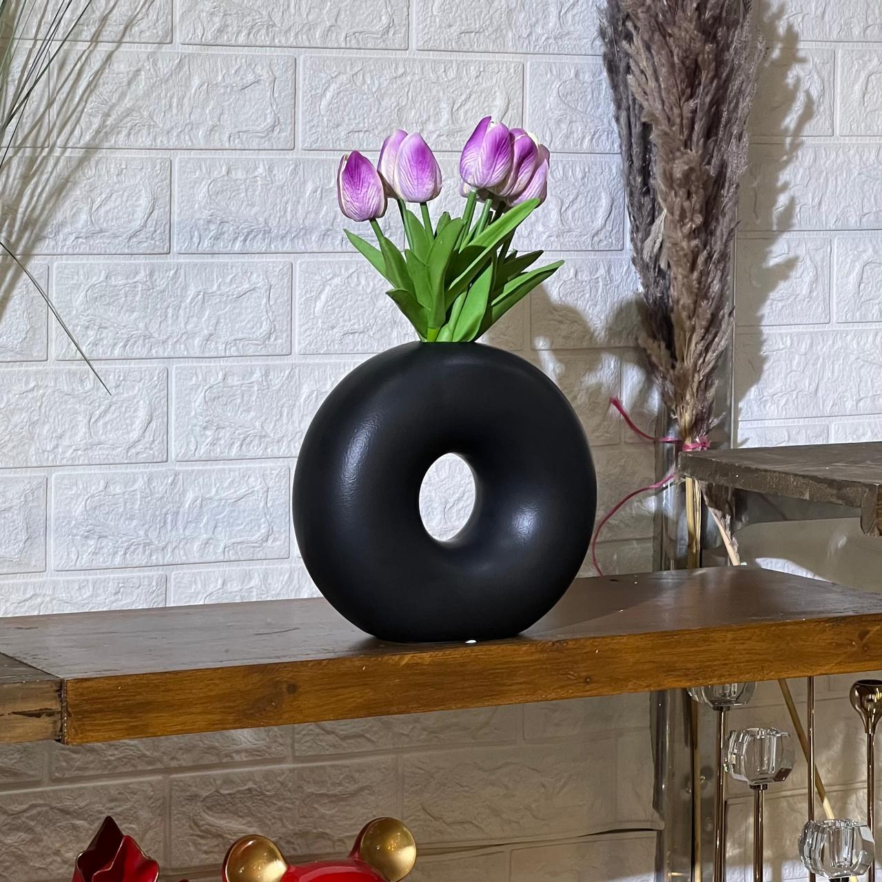 Circle Ceramic Vase
