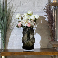 Curvy Cylinder Luxury Vase Set