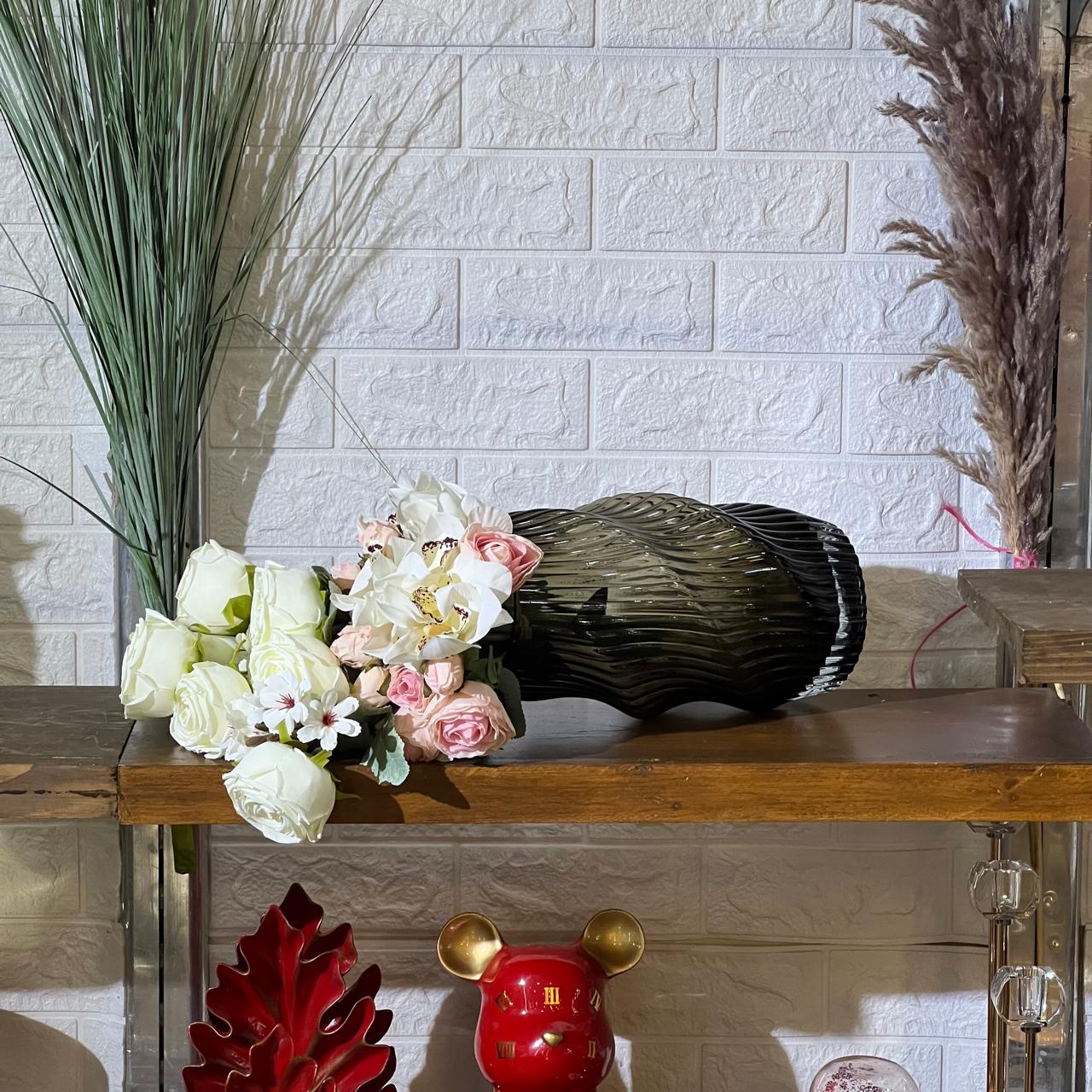 Curvy Cylinder Luxury Vase Set