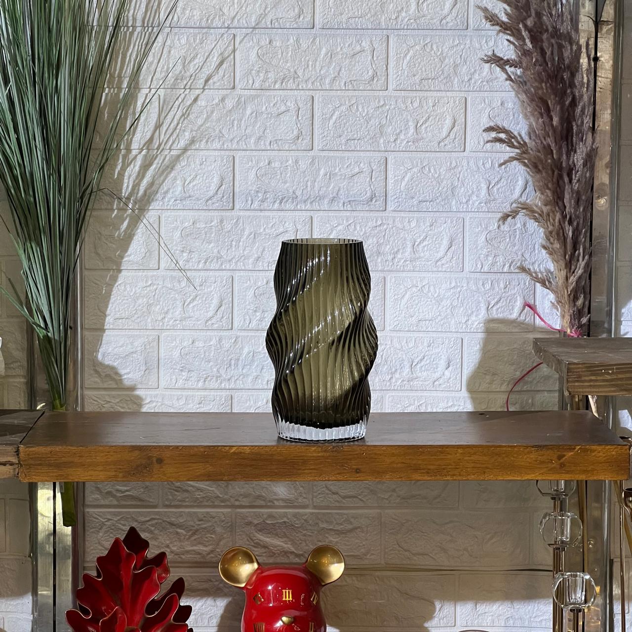 Curvy Cylinder Luxury Vase Set