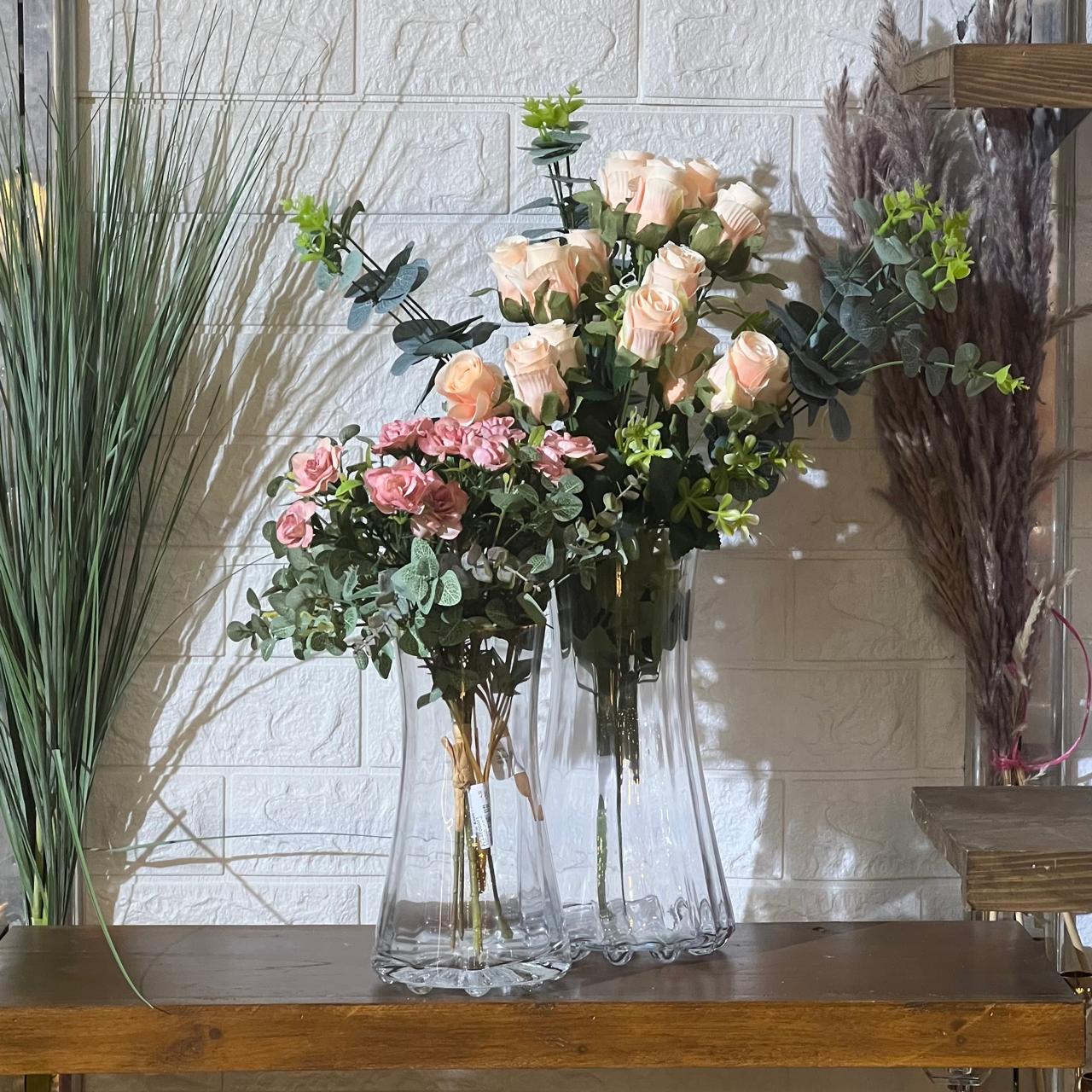 Clear Vase Set