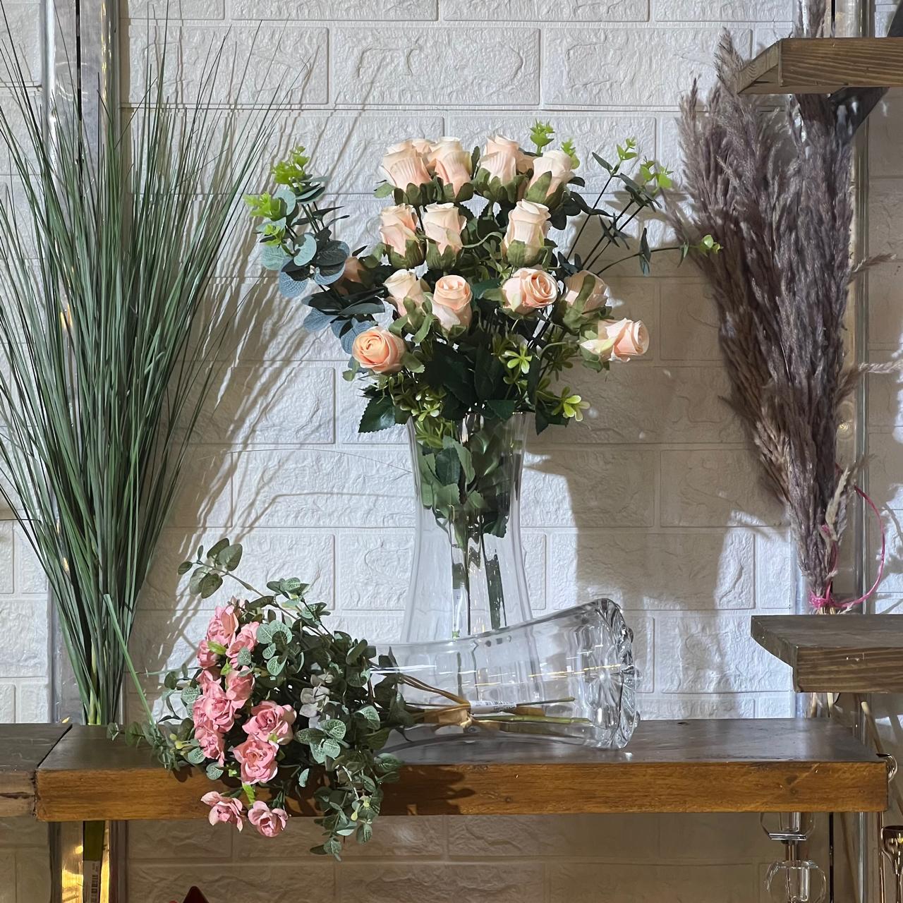 Clear Vase Set