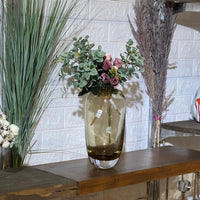Yellow Tint Minimal Vase