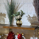 Mini Yellow Tint Clear Vase