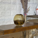 Mini Yellow Tint Clear Vase