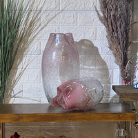 Wavy Glass Vase Set