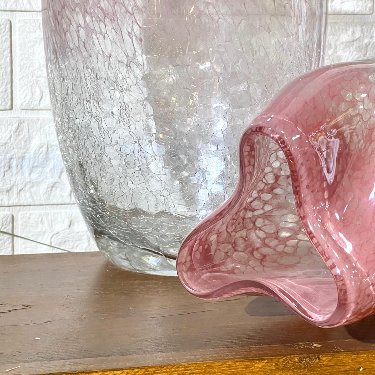 Wavy Glass Vase Set