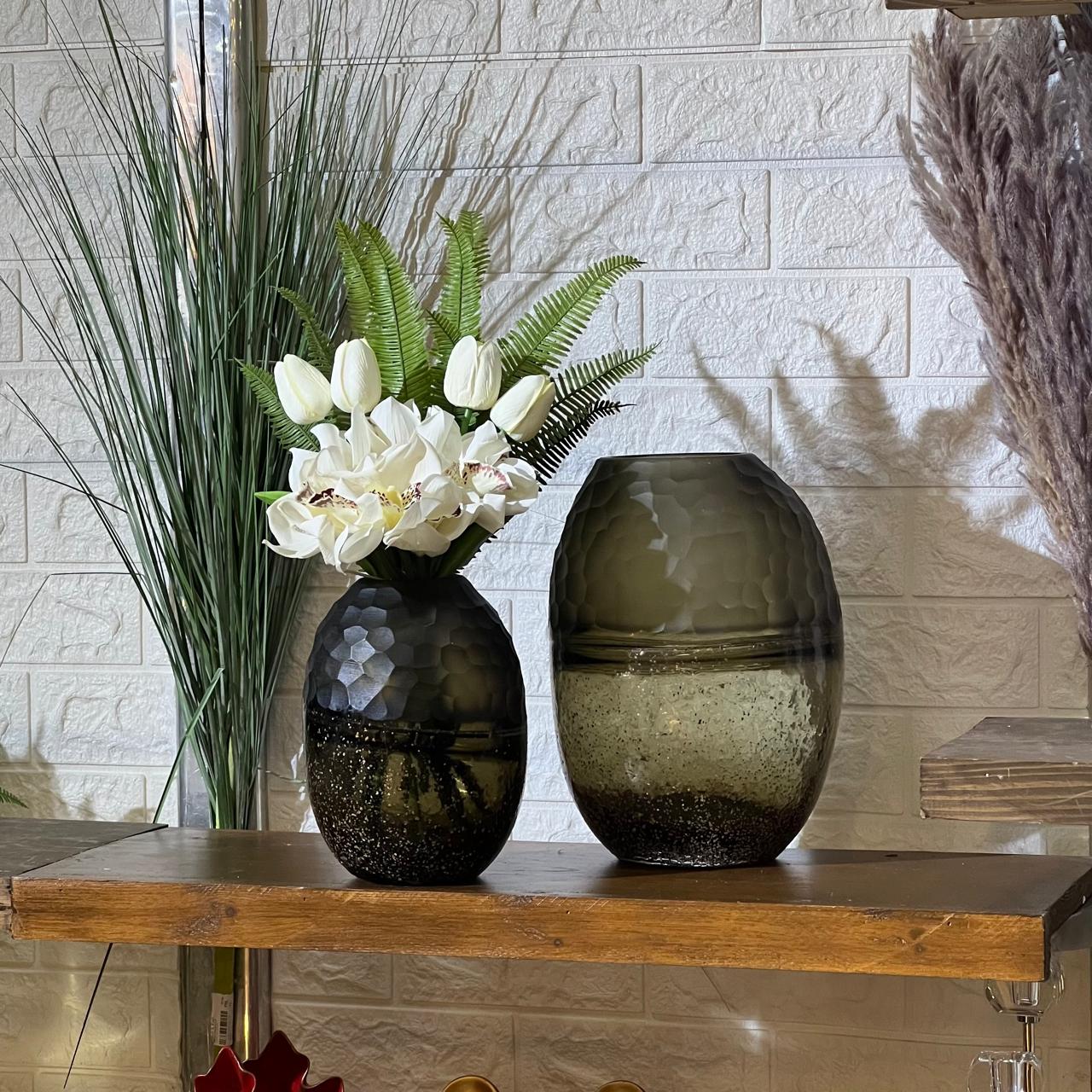 Textured Luxury Vase Set