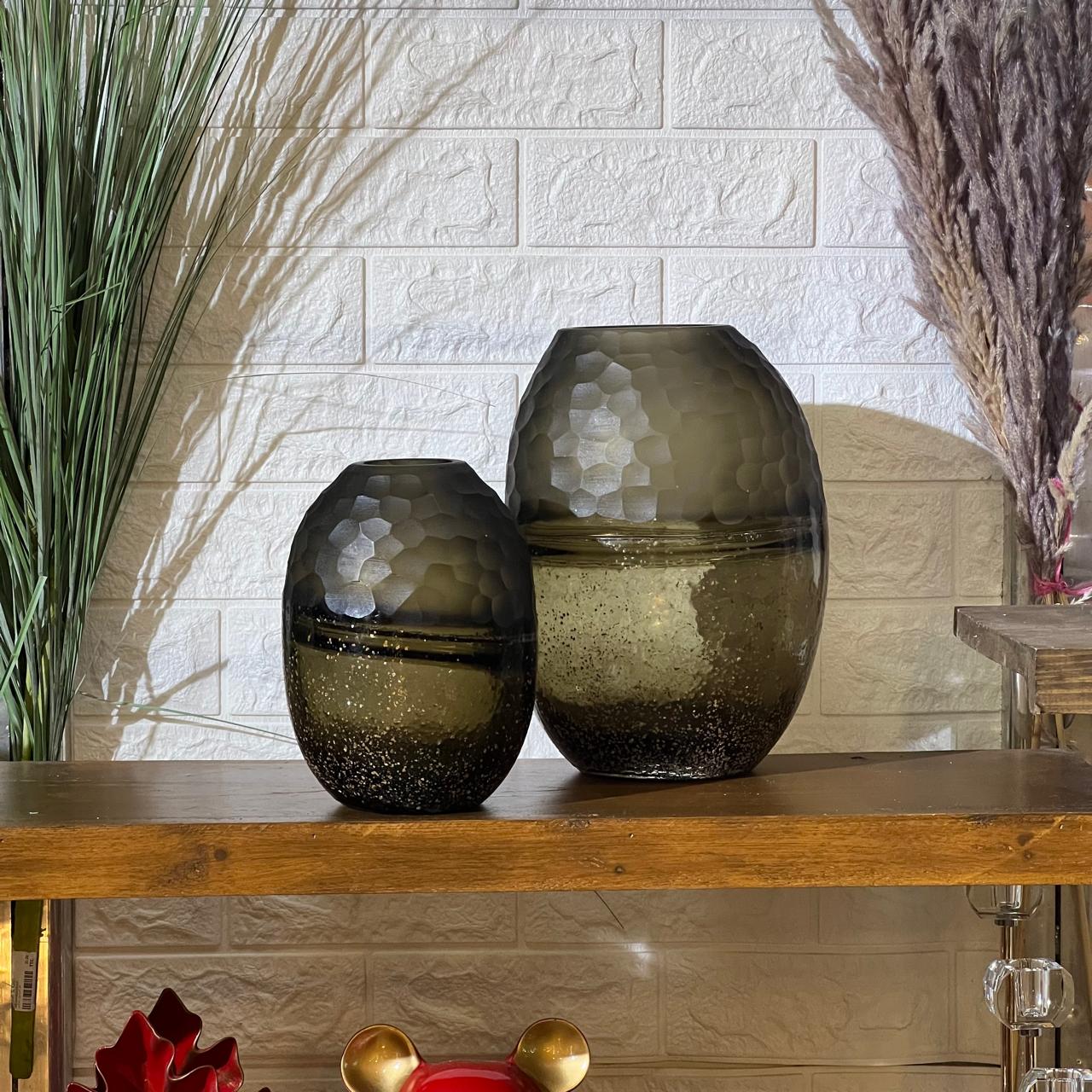 Textured Luxury Vase Set