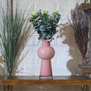 Pink Drip Vase Set