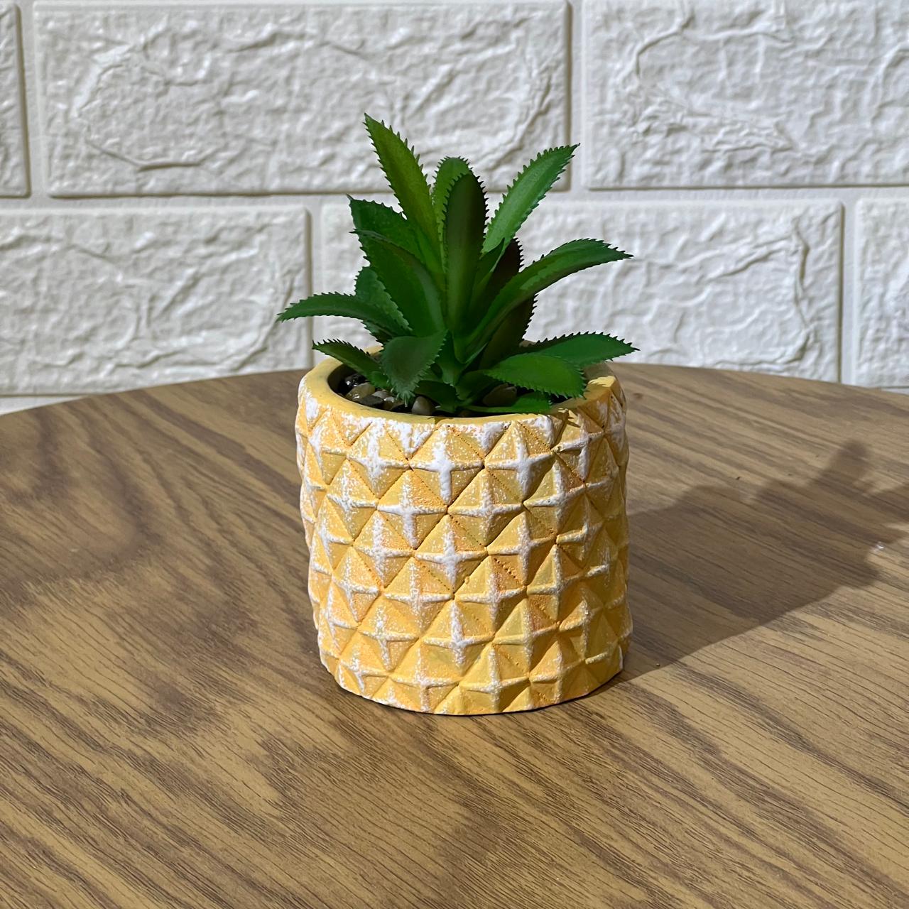 Pineapple Pot Artificial Plant
