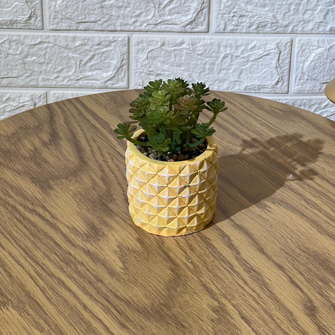 Pineapple Pot Artificial Plant