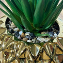 Chrome Golden Pot Arrangement