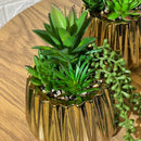 Big Gold Chrome Artificial Arrangement