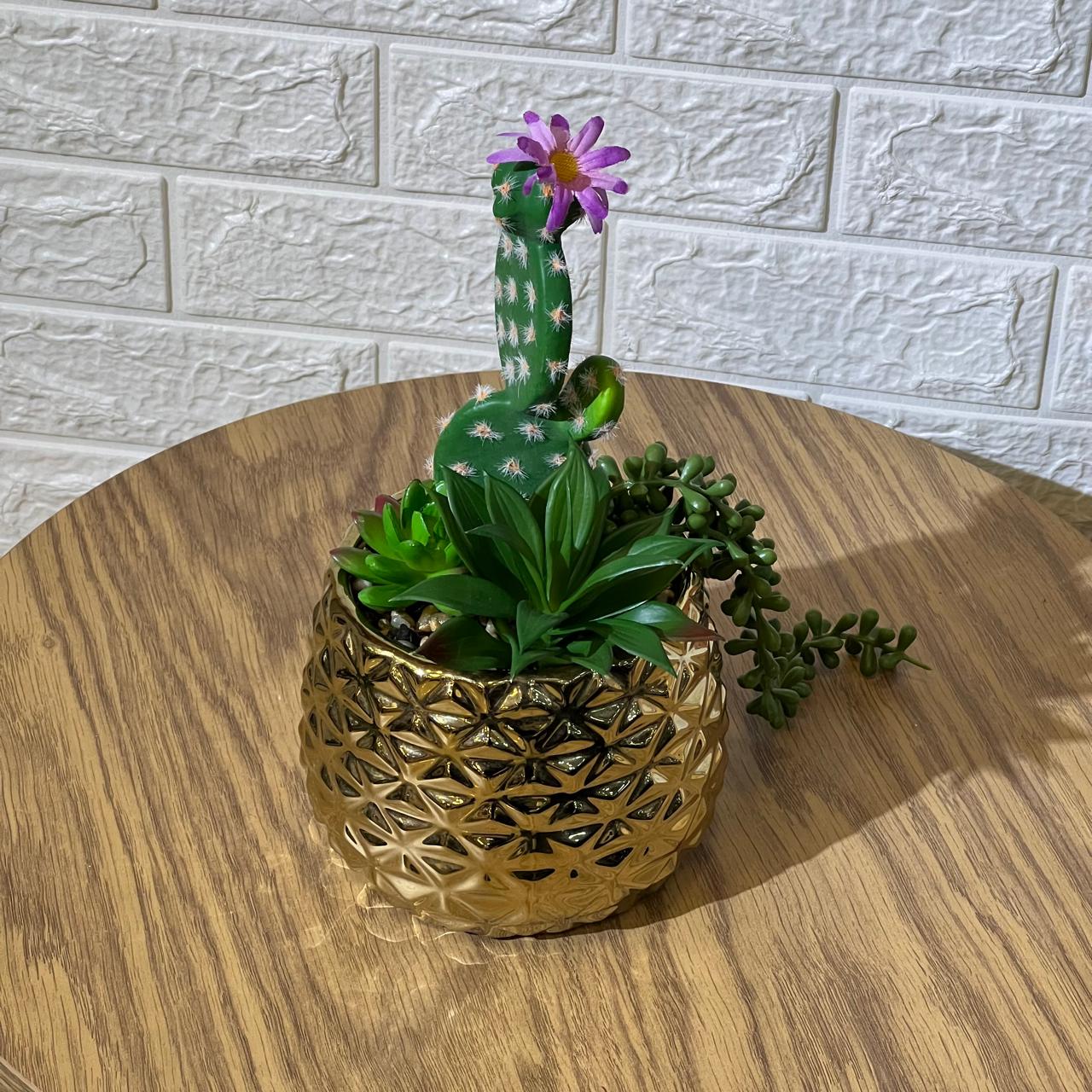 Chrome Arrangement Cactus