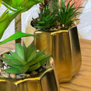 Matte Golden Pot Arrangement