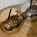 Chrome Egg Tissue Box