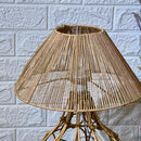 Rattan Boho Lamp