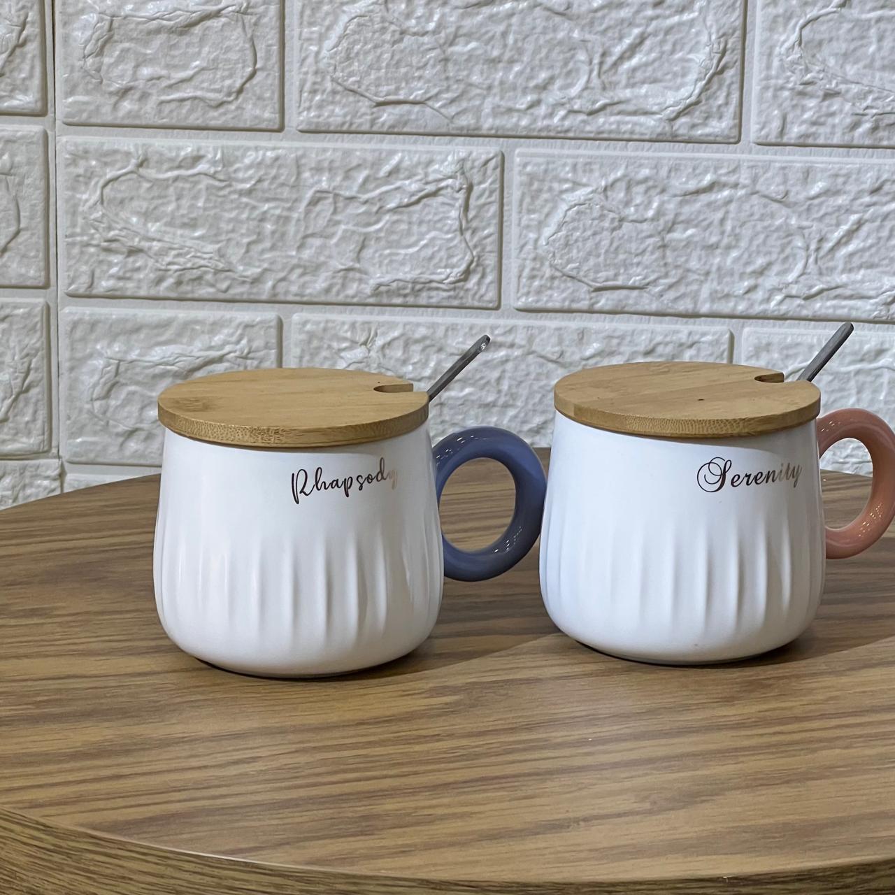Colored Handle Mug
