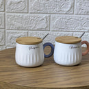 Colored Handle Mug