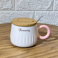 Colored Handle Mug