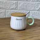 Colored Handle Mug