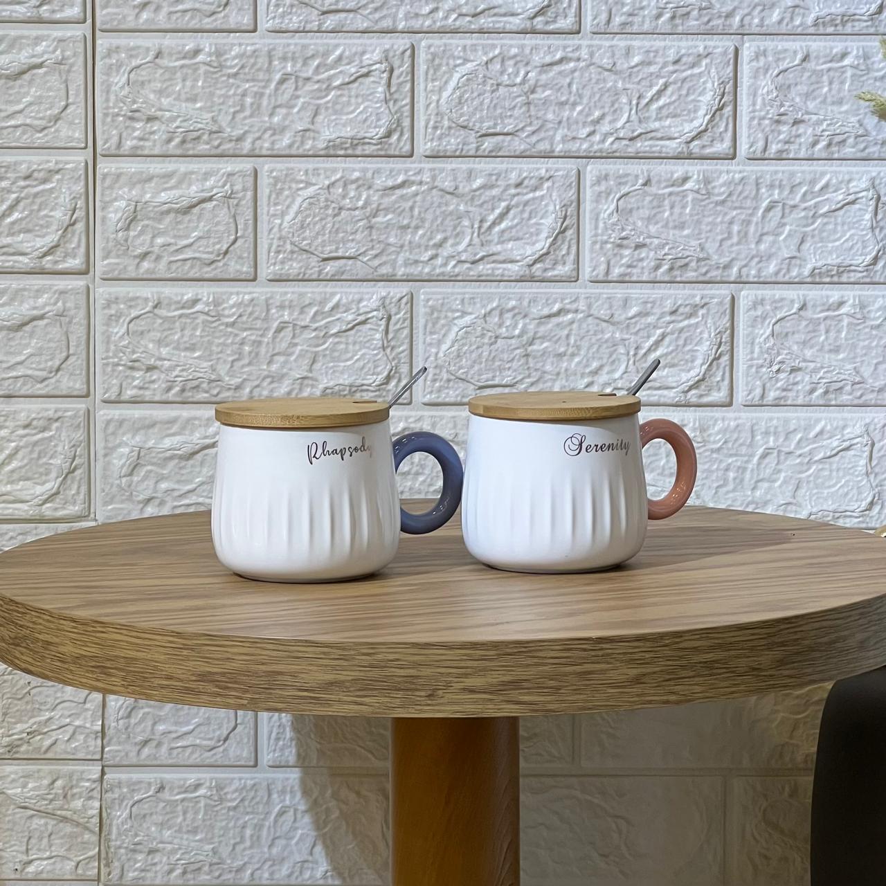 Colored Handle Mug