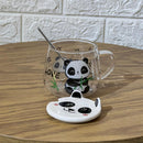 Cute Clear Panda Mug
