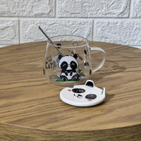 Cute Clear Panda Mug
