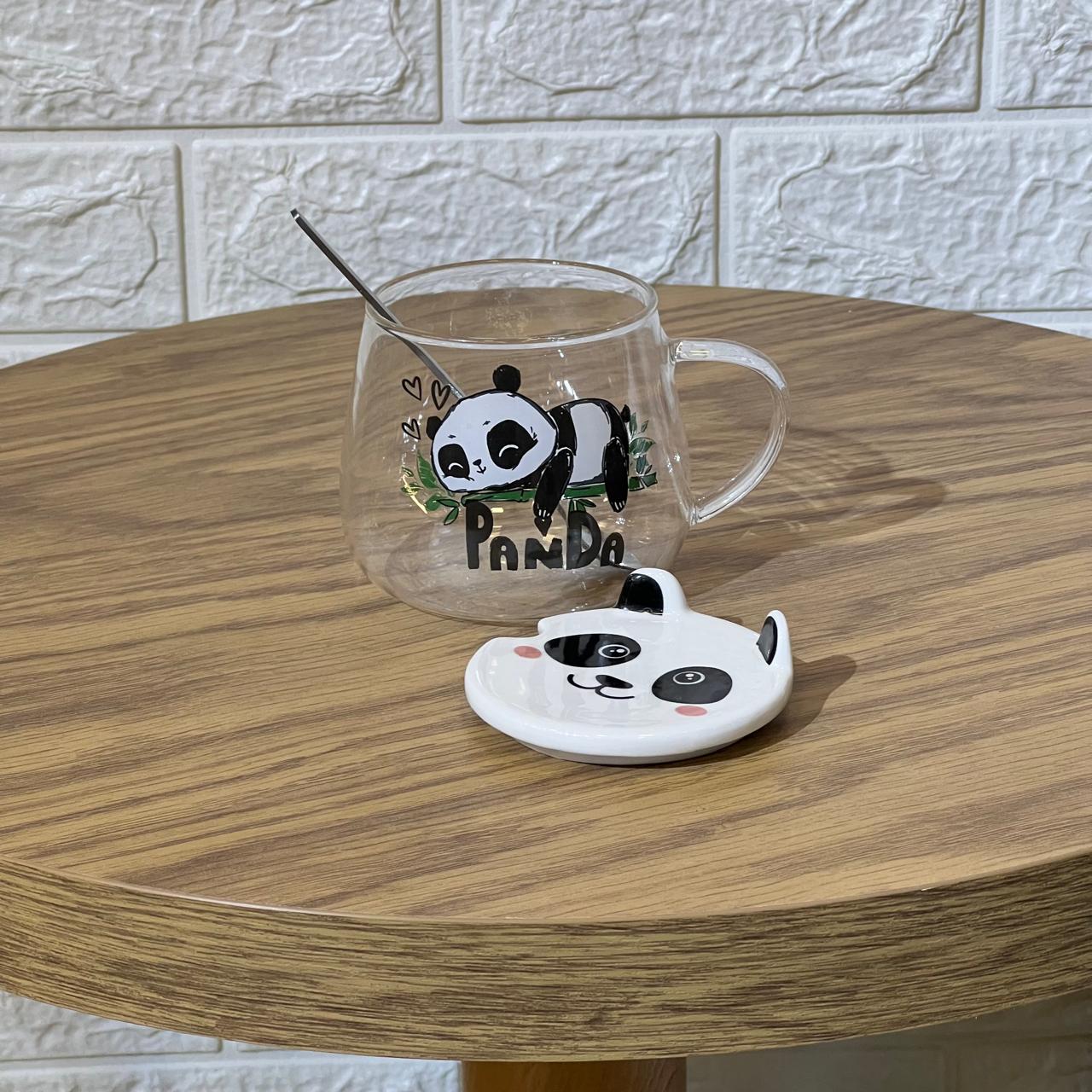Clear Panda Cute Mug