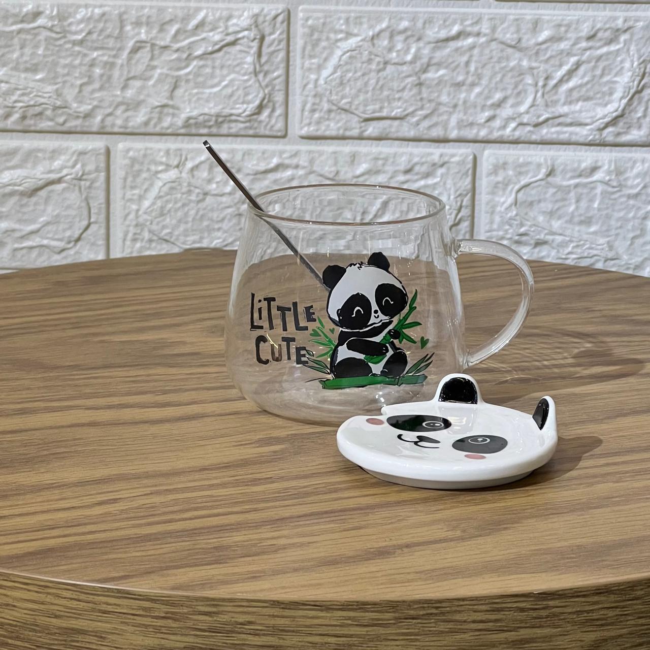 Clear Panda Cute Mug