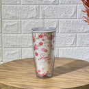 Flower Hard Plastic Cup
