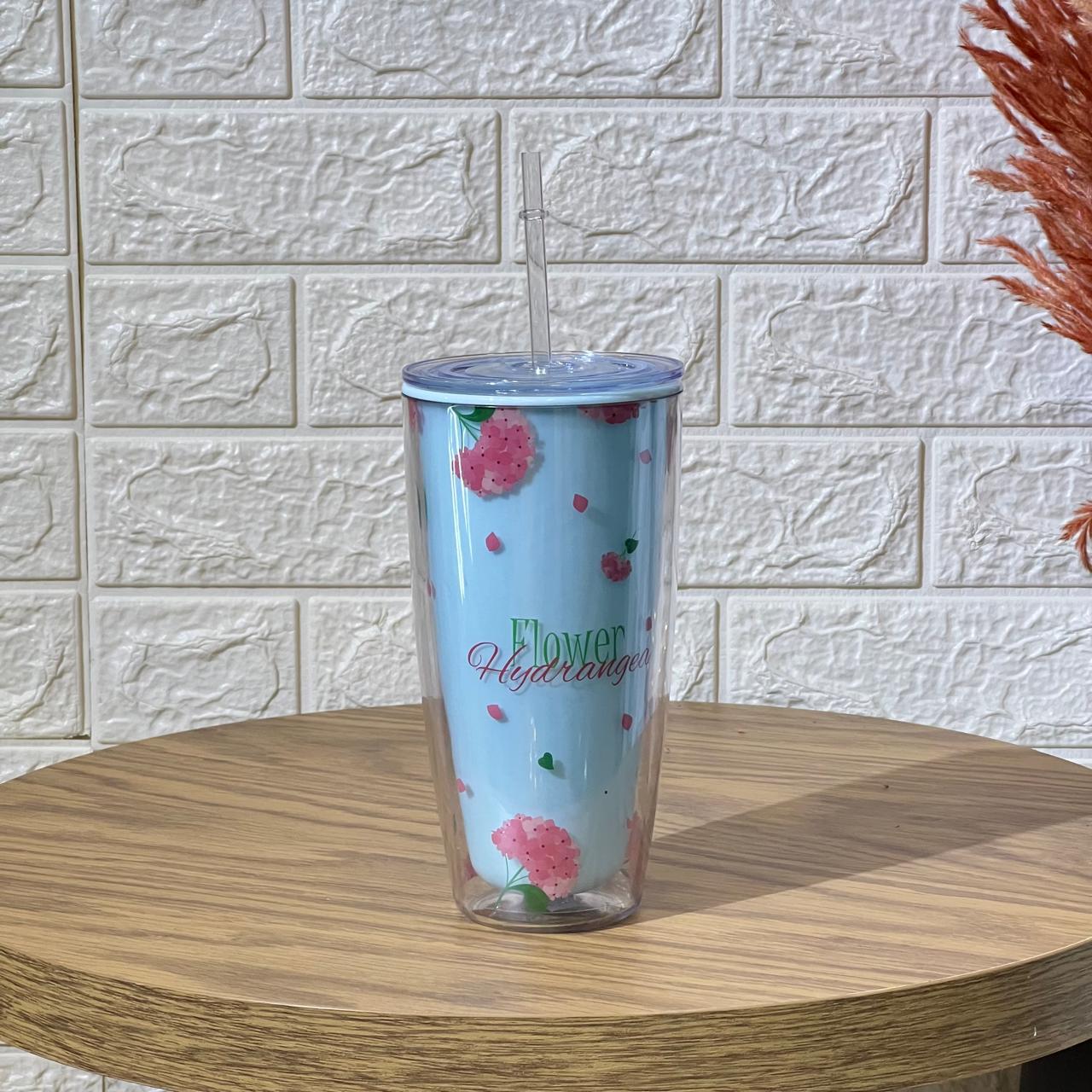 Blue Hard Plastic Cup