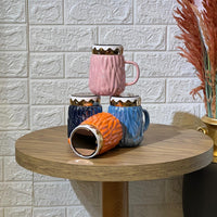 Closing Lid Colorful Mug