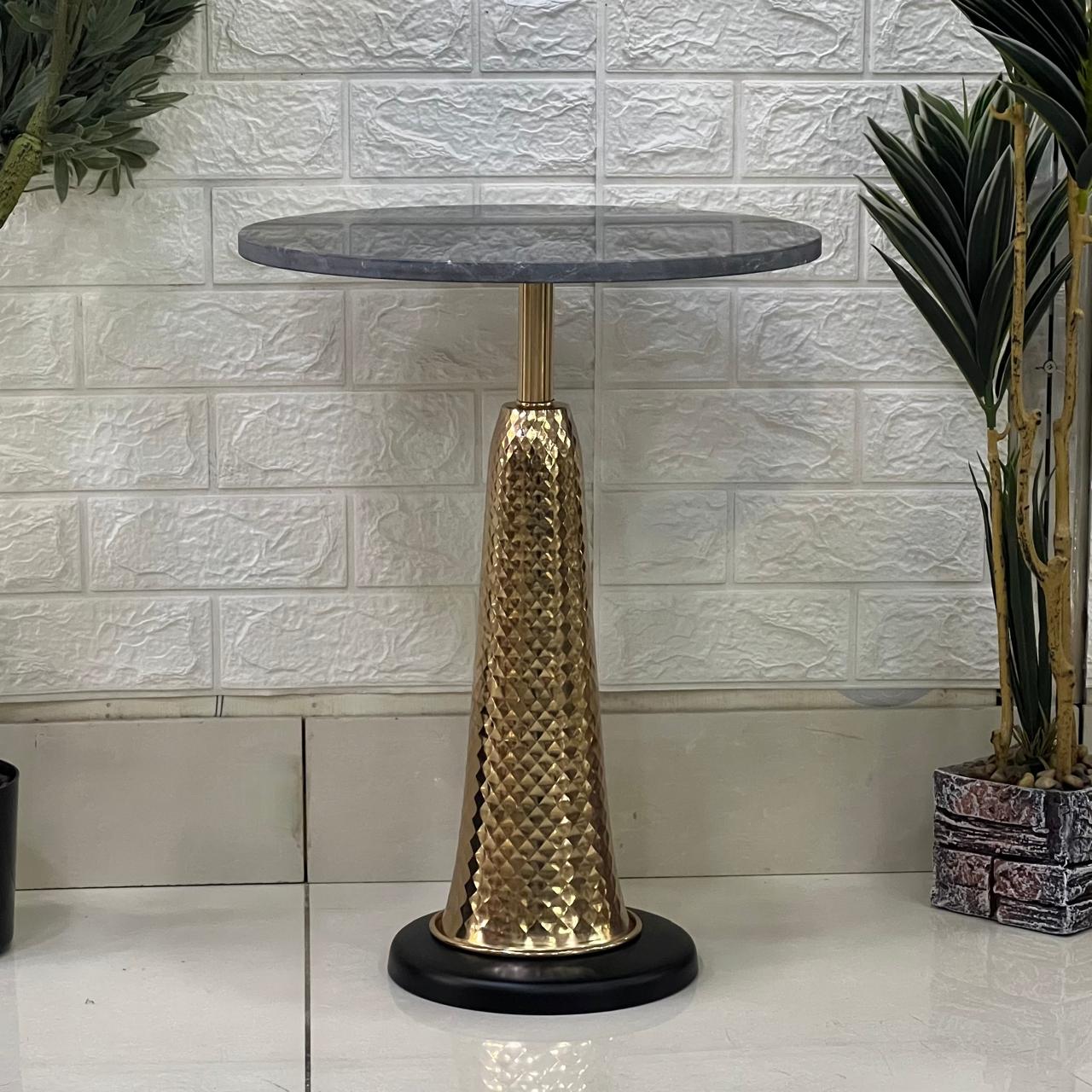 Black Marble Look Top Table