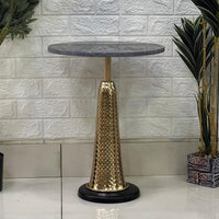 Black Marble Look Top Table