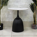 Sleek Marble Look Top Table