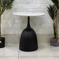 Sleek Marble Look Top Table