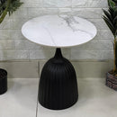 Sleek Marble Look Top Table
