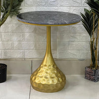 Modern Black Marble Top Table