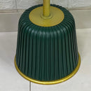 Leather Green Envy Base Table