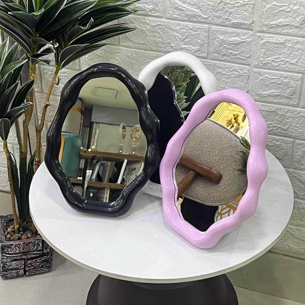 Abstract Shape Mirror Frame