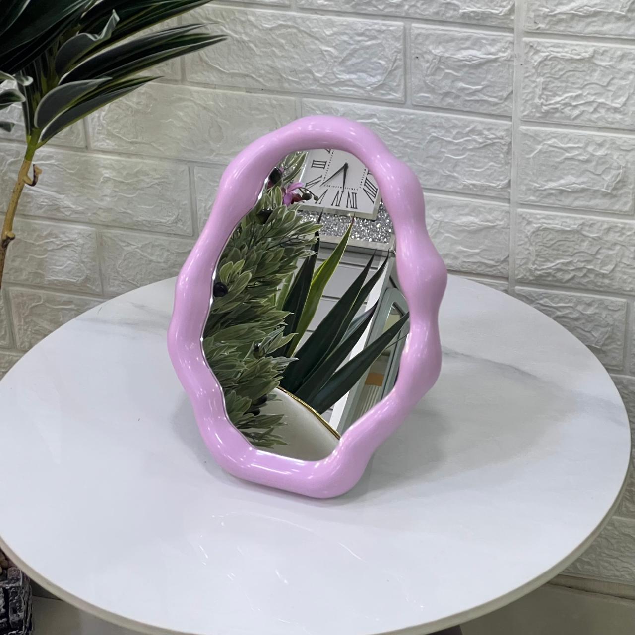 Abstract Shape Mirror Frame
