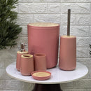 Matte Bamboo Accent 6-Piece Set