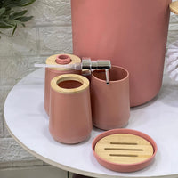 Matte Bamboo Accent 6-Piece Set
